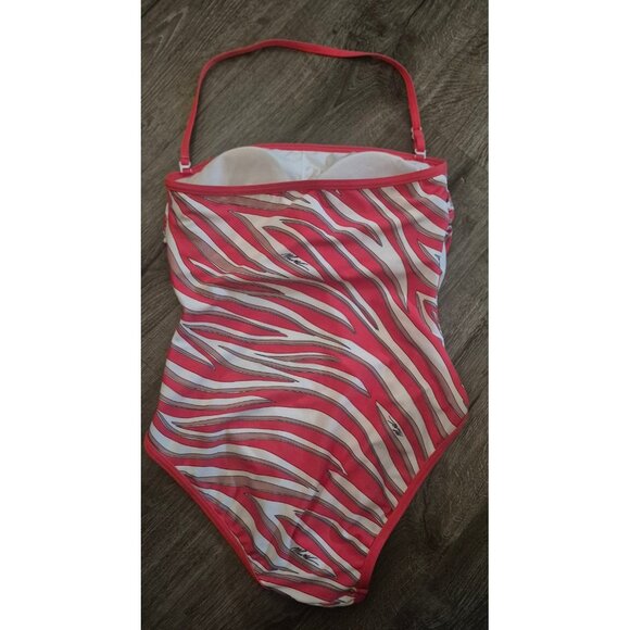 Michael Kors Slimming Conturing One-piece Bathingsuit Swimsuit Women's Size 10 - Picture 2 of 3